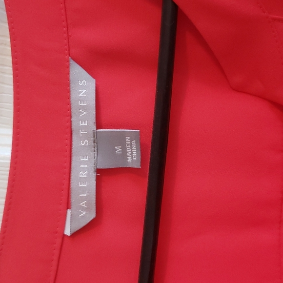 Valerie Stevens Red Dress. Medium. New! - Picture 2 of 4
